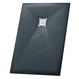 ДУШЕВОЙ ПОДДОН ПРЯМОУГОЛЬНЫЙ RGW ST-G ГРАФИТ