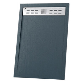 ДУШЕВОЙ ПОДДОН ПРЯМОУГОЛЬНЫЙ RGW STM-G ГРАФИТ