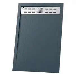 ДУШЕВОЙ ПОДДОН ПРЯМОУГОЛЬНЫЙ RGW STM-G ГРАФИТ