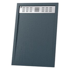ДУШЕВОЙ ПОДДОН ПРЯМОУГОЛЬНЫЙ RGW STM-G ГРАФИТ