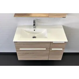 ТУМБА-УМЫВАЛЬНИК COMFORTY ВАРНА-90 ДУБ СОНОМА С РАКОВИНОЙ COMFORTY 9090EL