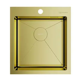 КУХОННАЯ МОЙКА OMOIKIRI AKISAME 46-LG НЕРЖ.СТАЛЬ/СВЕТЛОЕ ЗОЛОТО