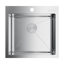 КУХОННАЯ МОЙКА OMOIKIRI AKISAME 51-IN  НЕРЖ.СТАЛЬ/НЕРЖАВЕЮЩАЯ СТАЛЬ