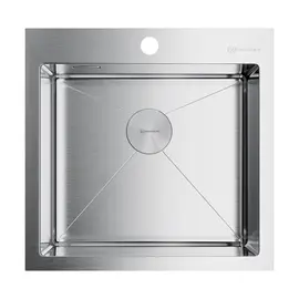 КУХОННАЯ МОЙКА OMOIKIRI AKISAME 51-IN  НЕРЖ.СТАЛЬ/НЕРЖАВЕЮЩАЯ СТАЛЬ
