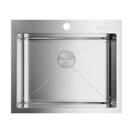 КУХОННАЯ МОЙКА OMOIKIRI AKISAME 59-IN НЕРЖ.СТАЛЬ/НЕРЖАВЕЮЩАЯ СТАЛЬ