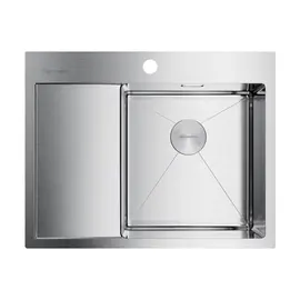 КУХОННАЯ МОЙКА OMOIKIRI AKISAME 65-IN-R НЕРЖ.СТАЛЬ/НЕРЖАВЕЮЩАЯ СТАЛЬ