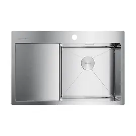 КУХОННАЯ МОЙКА OMOIKIRI AKISAME 78-IN-R НЕРЖ.СТАЛЬ/НЕРЖАВЕЮЩАЯ СТАЛЬ