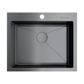 КУХОННАЯ МОЙКА OMOIKIRI AKISAME 59-GM НЕРЖ.СТАЛЬ/ВОРОНЕНАЯ СТАЛЬ