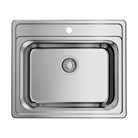 КУХОННАЯ МОЙКА OMOIKIRI ASHI 56-IN НЕРЖ.СТАЛЬ/НЕРЖАВЕЮЩАЯ СТАЛЬ