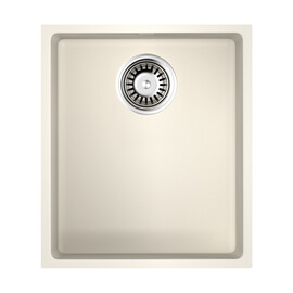 КУХОННАЯ МОЙКА OMOIKIRI BOSEN 38-U-WH TETOGRANIT/БЕЛЫЙ