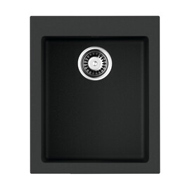 КУХОННАЯ МОЙКА OMOIKIRI BOSEN 41-BL TETOGRANIT/ЧЕРНЫЙ