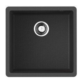 КУХОННАЯ МОЙКА OMOIKIRI BOSEN 44-U-BL TETOGRANIT/ЧЕРНЫЙ