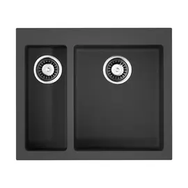 КУХОННАЯ МОЙКА OMOIKIRI BOSEN 59-2-BL TETOGRANIT/ЧЕРНЫЙ