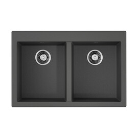 КУХОННАЯ МОЙКА OMOIKIRI BOSEN 80-2-PL TETOGRANIT/ПЛАТИНА