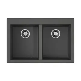 КУХОННАЯ МОЙКА OMOIKIRI BOSEN 80-2-PL TETOGRANIT/ПЛАТИНА