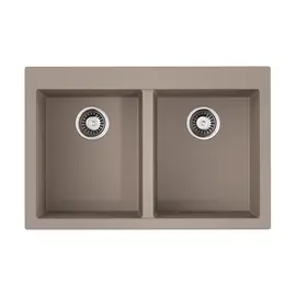 КУХОННАЯ МОЙКА OMOIKIRI BOSEN 80-2-SA TETOGRANIT/БЕЖЕВЫЙ