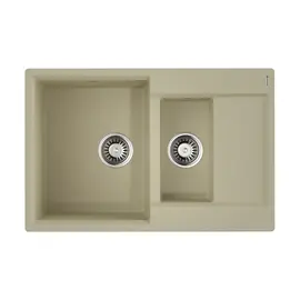 КУХОННАЯ МОЙКА OMOIKIRI DAISEN 78-2-BE ARTGRANIT/ВАНИЛЬ