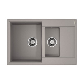 КУХОННАЯ МОЙКА OMOIKIRI DAISEN 78-2-GR ARTGRANIT/LENINGRAD GREY