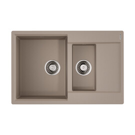 КУХОННАЯ МОЙКА OMOIKIRI DAISEN 78-2-SA ARTGRANIT/БЕЖЕВЫЙ