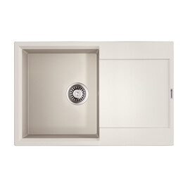 КУХОННАЯ МОЙКА OMOIKIRI DAISEN 78T-WH TETOGRANIT/БЕЛЫЙ