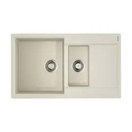 КУХОННАЯ МОЙКА OMOIKIRI DAISEN 86-2-PA ARTGRANIT/ПАСТИЛА