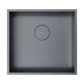 КУХОННАЯ МОЙКА OMOIKIRI KASEN 48-26 INT GM НЕРЖ.СТАЛЬ/ВОРОНЕННАЯ СТАЛЬ