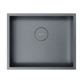 КУХОННАЯ МОЙКА OMOIKIRI KASEN 54-16 INT GM НЕРЖ.СТАЛЬ/ВОРОНЕНАЯ СТАЛЬ