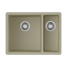 КУХОННАЯ МОЙКА OMOIKIRI KATA 55-2-U-BE ARTGRANIT/ВАНИЛЬ