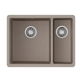 КУХОННАЯ МОЙКА OMOIKIRI KATA 55-2-U-SA ARTGRANIT/БЕЖЕВЫЙ