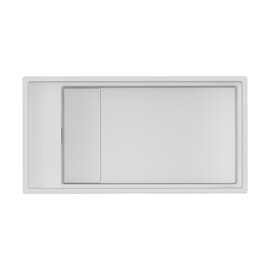 КУХОННАЯ МОЙКА OMOIKIRI KINARU 86-U/I-WH ARTCERAMIC/БЕЛЫЙ