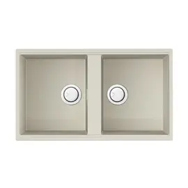 КУХОННАЯ МОЙКА OMOIKIRI KITAGAWA 83-2-U-WH ARTCERAMIC/БЕЛЫЙ