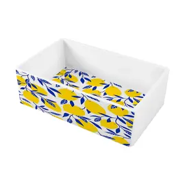 КУХОННАЯ МОЙКА OMOIKIRI MIKURA 76-LEMON NATCERAMIC/WHITE