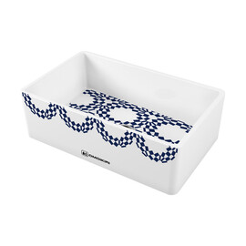 КУХОННАЯ МОЙКА OMOIKIRI MIKURA 76-TOKYO 2 NATCERAMIC/WHITE