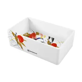 КУХОННАЯ МОЙКА OMOIKIRI MIKURA 76-TOKYO NATCERAMIC/WHITE