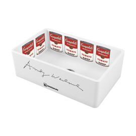 КУХОННАЯ МОЙКА OMOIKIRI MIKURA 76-WARHOL NATCERAMIC/WHITE