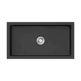 КУХОННАЯ МОЙКА OMOIKIRI MIKURA 83-BL NATCERAMIC/ЧЕРНЫЙ