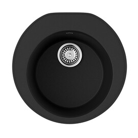 КУХОННАЯ МОЙКА OMOIKIRI MIYA 50R-BL TETOGRANIT/ЧЕРНЫЙ