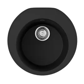 КУХОННАЯ МОЙКА OMOIKIRI MIYA 50R-BL TETOGRANIT/ЧЕРНЫЙ