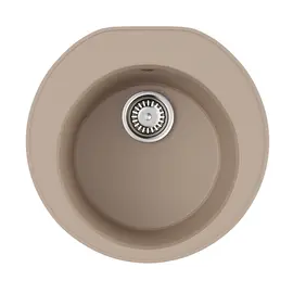 КУХОННАЯ МОЙКА OMOIKIRI MIYA 50R-CH TETOGRANIT/ШАМПАНЬ