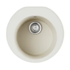 КУХОННАЯ МОЙКА OMOIKIRI MIYA 50R-WH TETOGRANIT/БЕЛЫЙ