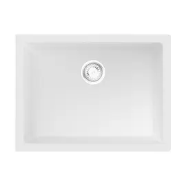 КУХОННАЯ МОЙКА OMOIKIRI OKINOSHIMA 61-U/I-WH NATCERAMIC/БЕЛЫЙ