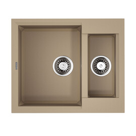 КУХОННАЯ МОЙКА OMOIKIRI SAKAIME 60-2-CH TETOGRANIT/ШАМПАНЬ