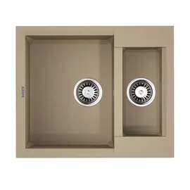 КУХОННАЯ МОЙКА OMOIKIRI SAKAIME 60-2-CH TETOGRANIT/ШАМПАНЬ