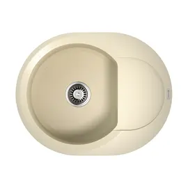 КУХОННАЯ МОЙКА OMOIKIRI SAKAIME 60E-BE TETOGRANIT/ВАНИЛЬ