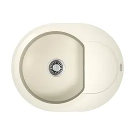 КУХОННАЯ МОЙКА OMOIKIRI SAKAIME 60E-WH TETOGRANIT/БЕЛЫЙ