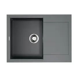 КУХОННАЯ МОЙКА OMOIKIRI SAKAIME 68-GR TETOGRANIT/LENINGRAD GREY