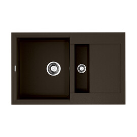КУХОННАЯ МОЙКА OMOIKIRI SAKAIME 78-2-DC TETOGRANIT/ТЕМНЫЙ ШОКОЛАД