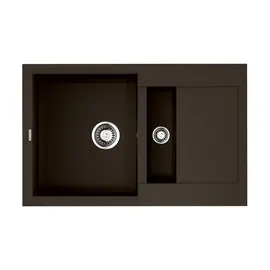 КУХОННАЯ МОЙКА OMOIKIRI SAKAIME 78-2-DC TETOGRANIT/ТЕМНЫЙ ШОКОЛАД