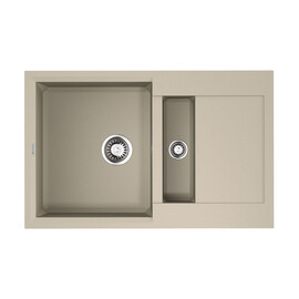 КУХОННАЯ МОЙКА OMOIKIRI SAKAIME 78-2-SA TETOGRANIT/БЕЖЕВЫЙ