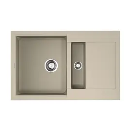 КУХОННАЯ МОЙКА OMOIKIRI SAKAIME 78-2-SA TETOGRANIT/БЕЖЕВЫЙ